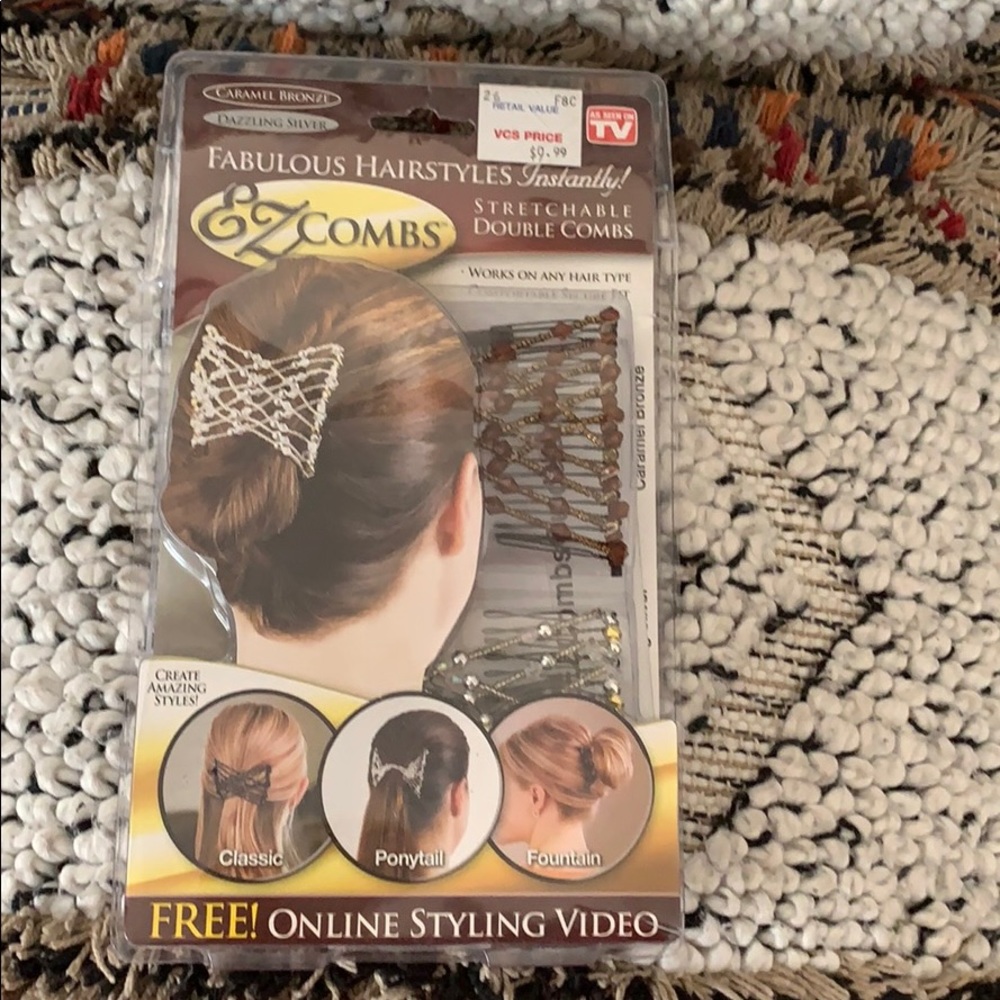 Hair Jewelry ponytail comb